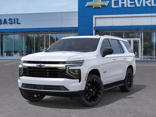 Summit White 2026 Chevrolet Tahoe LS