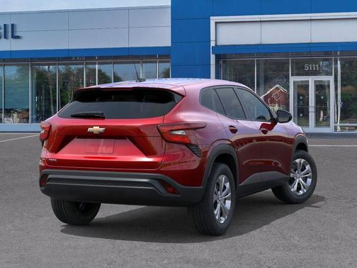 Red 2026 Chevrolet Trax LS