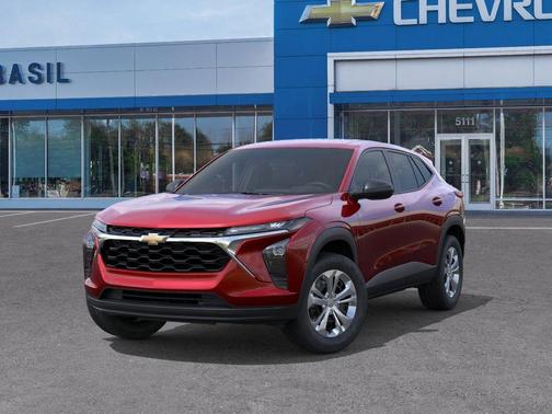 Red 2026 Chevrolet Trax LS