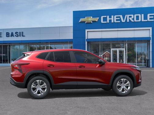 Red 2026 Chevrolet Trax LS