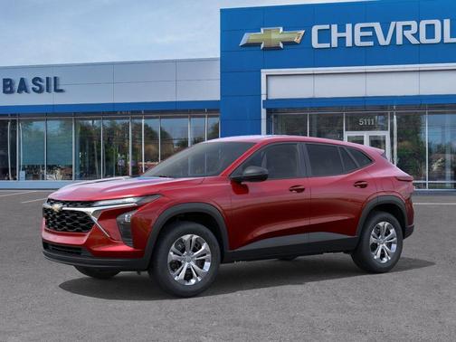 Red 2026 Chevrolet Trax LS