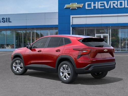 Red 2026 Chevrolet Trax LS