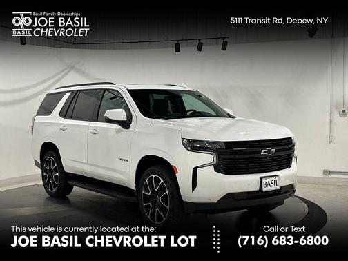 Summit White 2023 Chevrolet Tahoe RST