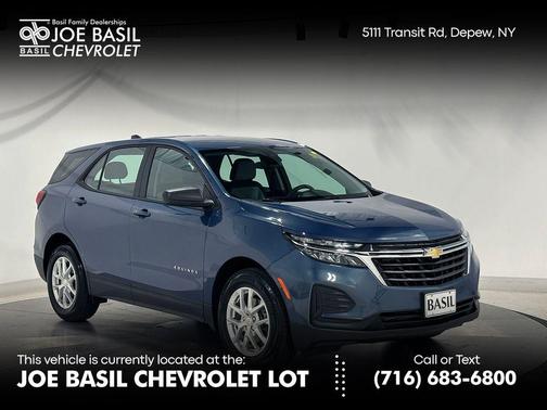 Lakeshore Blue Metallic 2024 Chevrolet Equinox LS