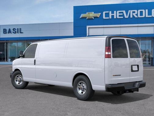 Summit White 2026 Chevrolet Express 3500 Work Van
