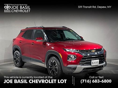 Crimson Metallic 2023 Chevrolet Trailblazer LT