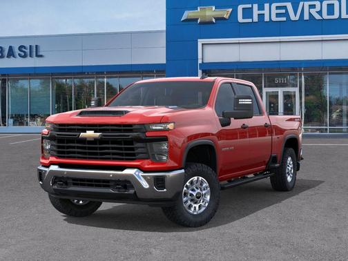 Red 2026 Chevrolet Silverado 2500 WT