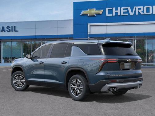 Lakeshore Blue Metallic 2026 Chevrolet Traverse LT