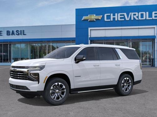 Summit White 2026 Chevrolet Tahoe LT