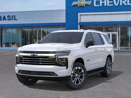 Summit White 2026 Chevrolet Tahoe LT