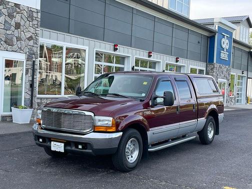 Red 1999 Ford F-250