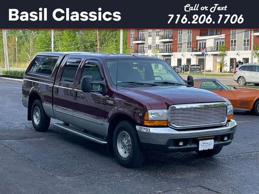 Red 1999 Ford F-250