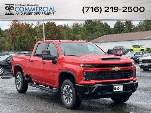 Red 2026 Chevrolet Silverado 2500 Custom