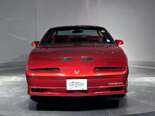 Red 1987 Pontiac Firebird