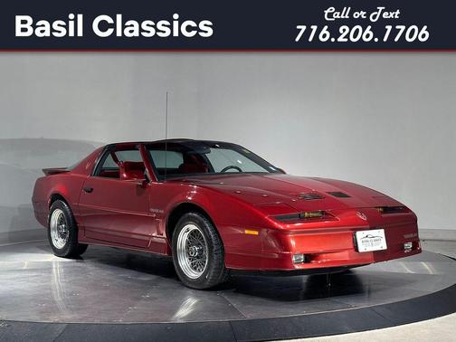 Red 1987 Pontiac Firebird