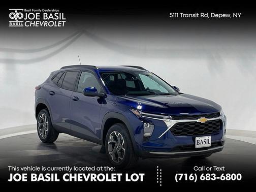 Blue Glow Metallic 2024 Chevrolet Trax LT