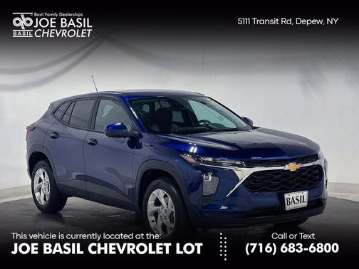 Blue Glow Metallic 2024 Chevrolet Trax LS