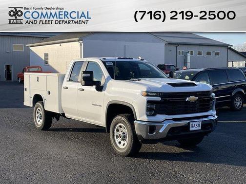 Summit White 2026 Chevrolet Silverado 3500 WT