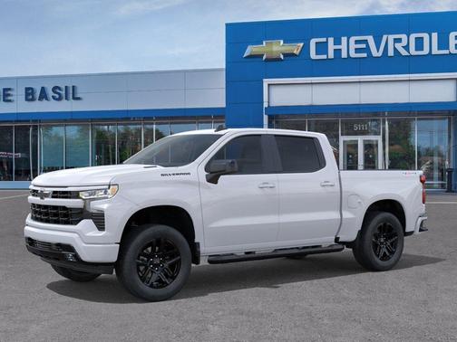 Summit White 2026 Chevrolet Silverado 1500 RST