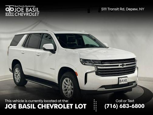 Summit White 2023 Chevrolet Tahoe LT