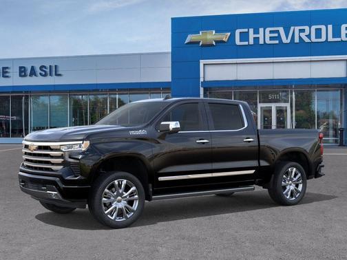 Black 2026 Chevrolet Silverado 1500 High Country