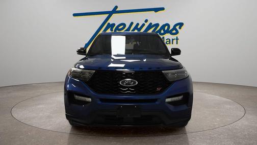 Blue Metallic 2021 Ford Explorer ST