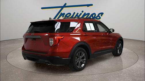 Red Metallic 2021 Ford Explorer XLT
