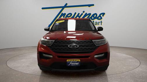Red Metallic 2021 Ford Explorer XLT