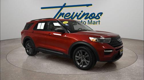 Red Metallic 2021 Ford Explorer XLT