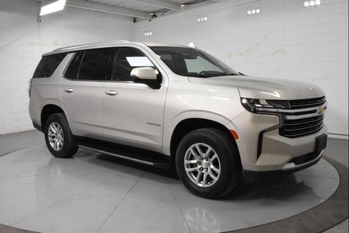 Empire Beige Metallic 2021 Chevrolet Tahoe LT