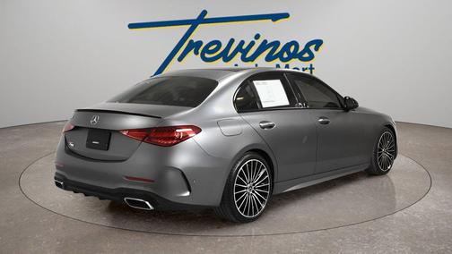 Gray 2022 Mercedes-Benz C-Class Sedan