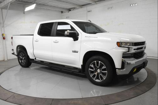 Summit White 2021 Chevrolet Silverado 1500 LT