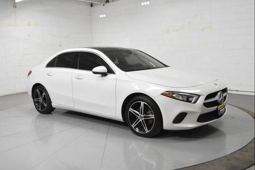 White 2019 Mercedes-Benz A-Class 4MATIC