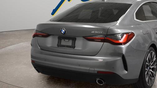 Skyscraper Gray Metallic 2022 BMW 430 Gran Coupe i
