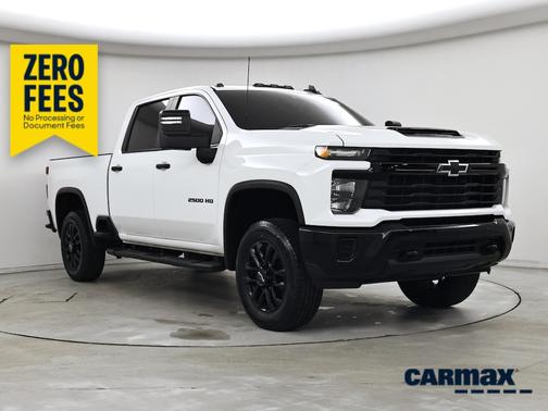 White 2025 Chevrolet Silverado 2500 Custom