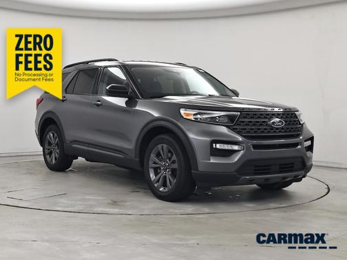 Gray 2023 Ford Explorer XLT