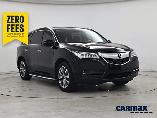 Black 2016 Acura MDX