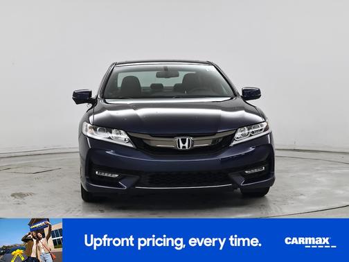 Blue 2017 Honda Accord EX-L