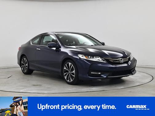 Blue 2017 Honda Accord EX-L