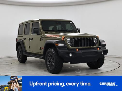Green 2025 Jeep Wrangler Sport S
