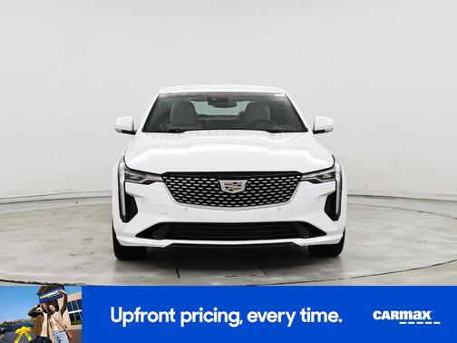 White 2022 Cadillac CT4 Premium Luxury