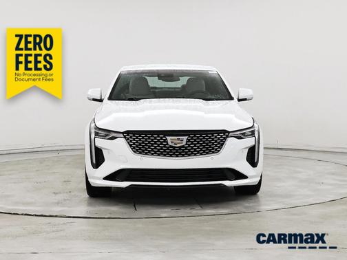 White 2022 Cadillac CT4 Premium Luxury