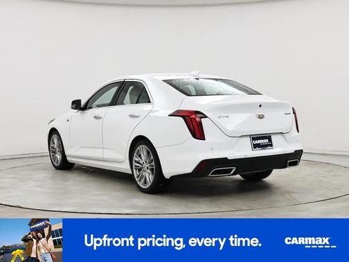 White 2022 Cadillac CT4 Premium Luxury