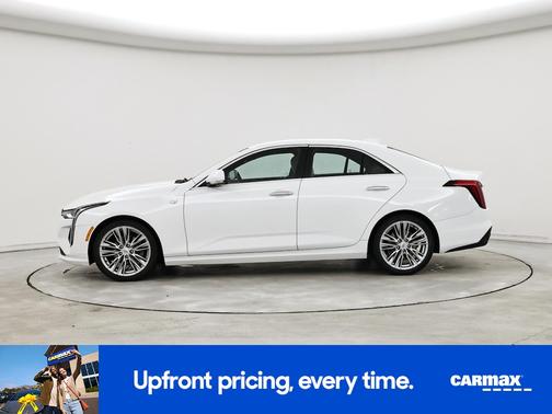 White 2022 Cadillac CT4 Premium Luxury