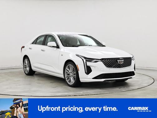 White 2022 Cadillac CT4 Premium Luxury
