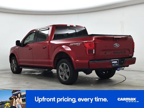 Red 2020 Ford F-150 Lariat