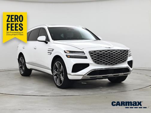 White 2025 Genesis GV80 3.5T Prestige