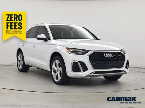 White 2024 Audi Q5 S-Line Premium Plus
