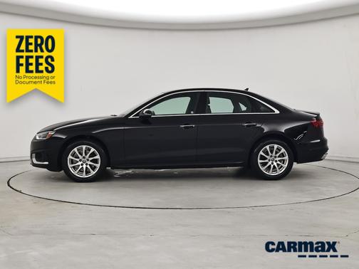Black 2020 Audi A4 Premium