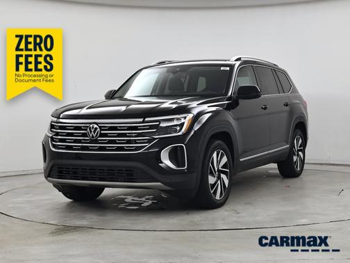 Black 2025 Volkswagen Atlas SEL
